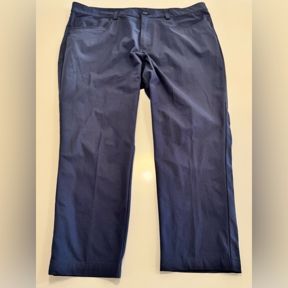 G/Fore Pants Golf Performance 5 Pocket Size 38x30 (38X25) Mens Blue Straight Fit